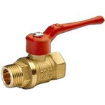 Кран шар. Галлоп 1.1/4" г/ш ручка латунь 11Б27П1