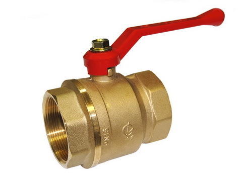 Кран шар. Галлоп 1.1/4" г/г ручка латунь 11Б27П1