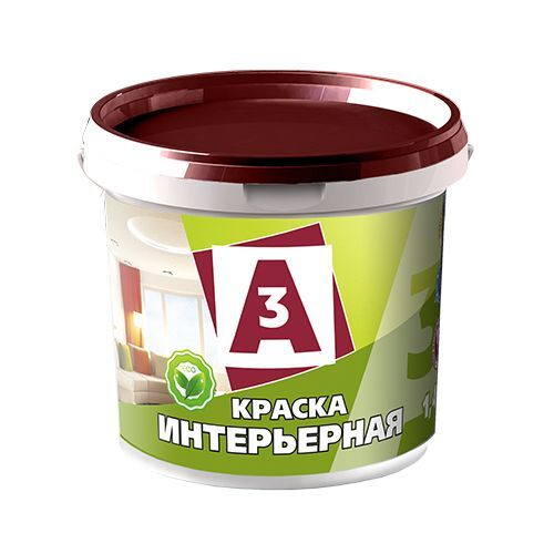 Краска ВД А3 интерьер.  3кг