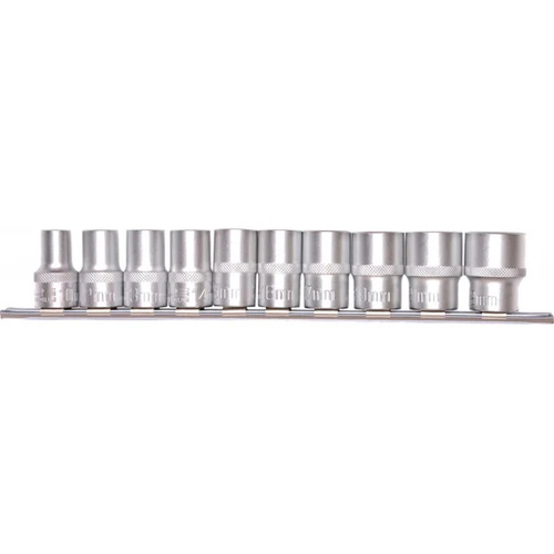Н-р головок торцевых 1/2" 10-22мм 12-гран. 10 предм. Stels (13638)