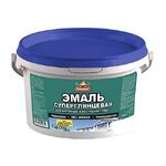 Эмаль ОптиЛюкс акрил. белая универсальная суперглянц. 2,6кг (Ижстнтез)