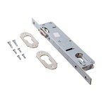 Замок Kale 155P узкопроф. (20мм) (корпус) с роликом хром (26082)