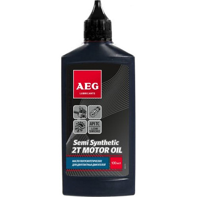 Масло AEG Semi Synthetic Oil 2-т. полусинт. API TC 0.1л (33200)