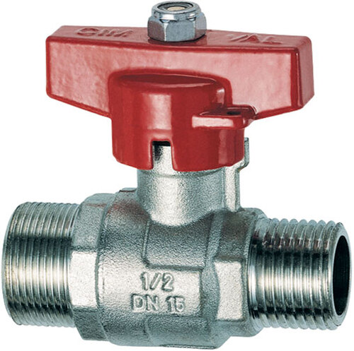 Кран шар. FAR-CIM бабочка 1/2" ш/ш с метрич.резьб. (FS 3041 12)