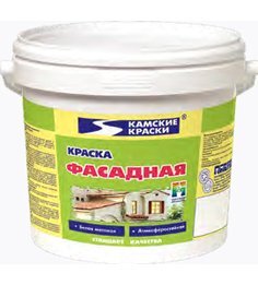 Краска ВД КАМСКИЕ КРАСКИ фасадная   1,4кг