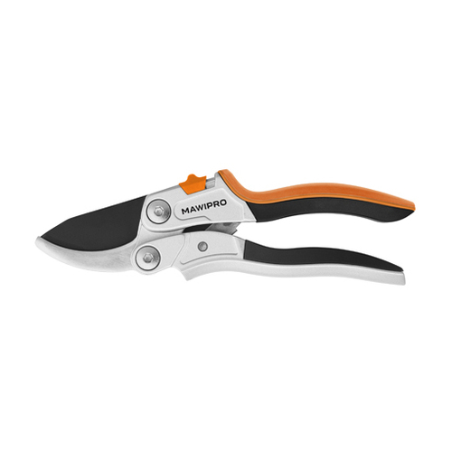 Секатор садовый Mawipro 200мм плоскостной, усиленный, храп.мех-зм (MW-4600)