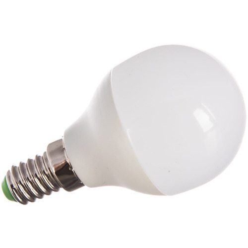Лампа светодиодная IN HOME ШАР-VC-6W 230V 6500K Е-14