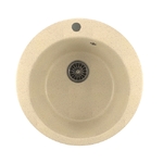Мойка комп. MIXLINE ML-GM13 круглая (495мм) бежевая 328