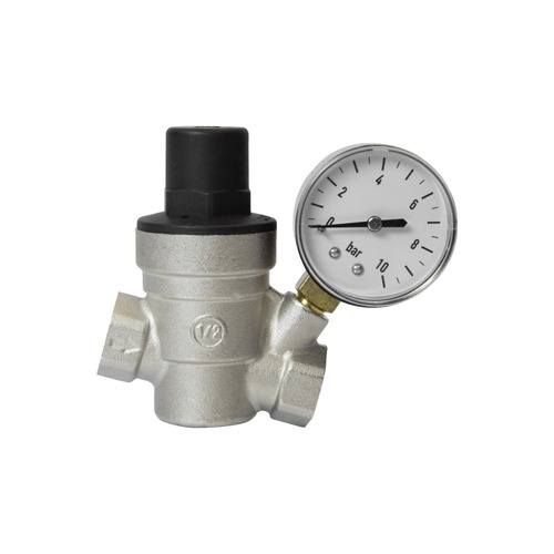Редуктор давления 1/2" VRT мембранный с манометром 1-6 бар (556913)