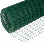 Сетка сварная 25/25*1.0*10м d=0.9мм оцинк. ПВХ покрытие (Ж0865)