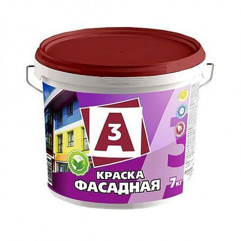 Краска ВД А3 фасадная  1,4кг