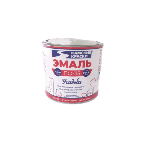 Эмаль ПФ-115 Камские краски УСАДЬБА фисташковая  1,9кг