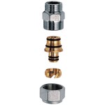 Переходник ВР 3/4" с концовкой 20х2 FAR (506134FC)