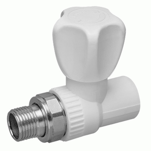 Кран шар. PBK 20х1/2" НР радиаторный прямой