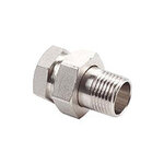 Американка прямая  1/2" никель GF (Ду15)