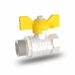Кран шар. LD Pride GAS бабочка 1/2 г/ш газовый