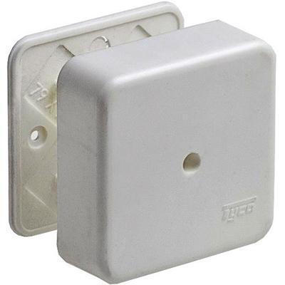 Коробка распред. универс. д/кабель-канал 80х80х25мм (арт.65005) (70)