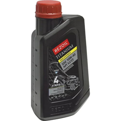 Масло Rezer Rezoil Titanium 4-т. SAE 10W 40API SJ/CF 0.6л п/синт. (-30'C)