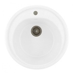 Мойка комп. MIXLINE ML-GM11 круглая (505мм) молоко 341