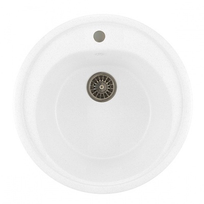 Мойка комп. MIXLINE ML-GM11 круглая (505мм) молоко 341