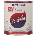 Эмаль ПФ-115 Камские краски УСАДЬБА графит  1,9кг