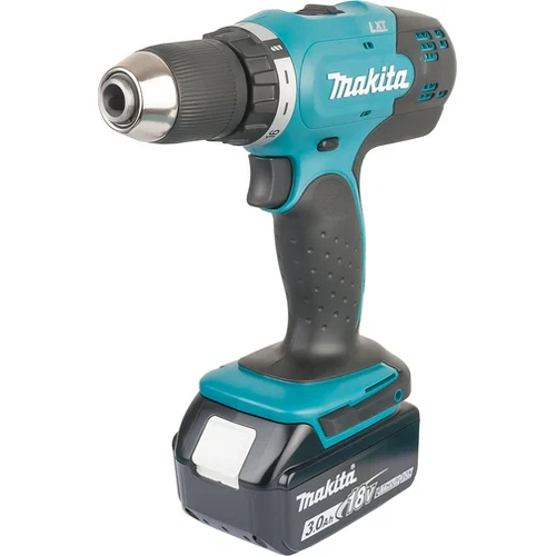 Шуруповерт-дрель MAKITA DDF453RFE (1 аккум, 4 Ah,42Hm) 18V Li-Ion, кейс MacPac