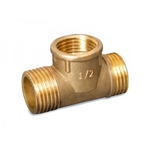 Тройник 1/2" ш/г/ш LEXLINE / LD Pride латунь (511772/558413)