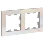 Рамка Schneider Atlas 2-ая. жемчуг  ATN000402